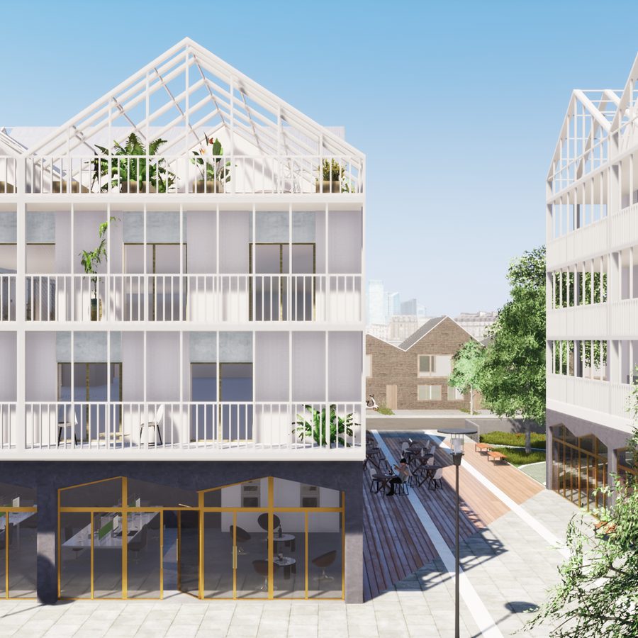 Quartier des Héronnières, Fontainebleau — 92 logements en accession